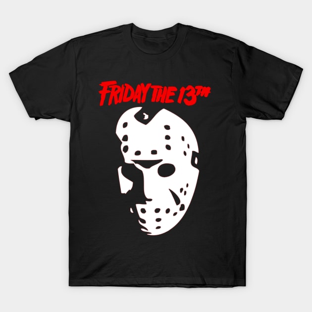 Friday the 13th Jason's Mask T-Shirt by OtakuPapercraft